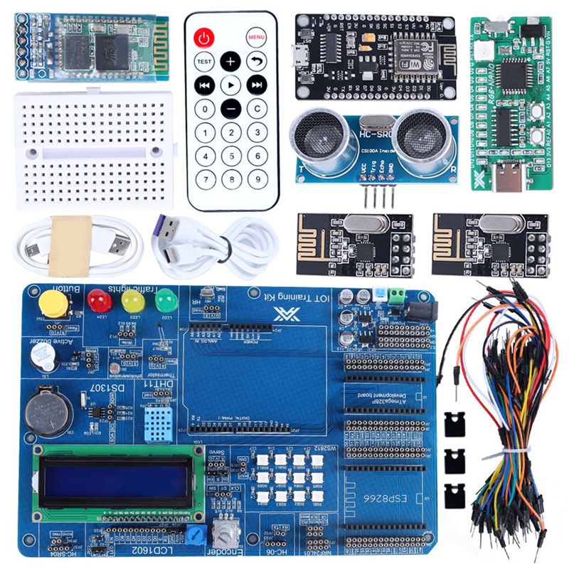 Iot Kit Beginner - مجموعة أدوات AY14 الاحترافية لبدء تعلم