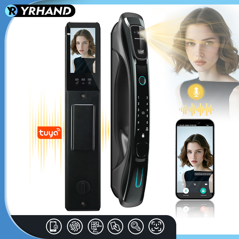 Smart Door Lock Wifi - قفل ذكي مع تقنية التعرف على