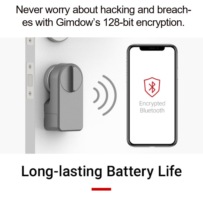 GIMDOW بلوتوث متوافق بوابة توي - مراجعة Smart Door Lock Wifi وسعره