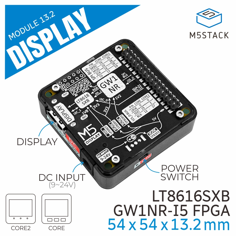 وحدة العرض الرسمية M5Stack 13. - مراجعة Electronics Project Kit وسعره