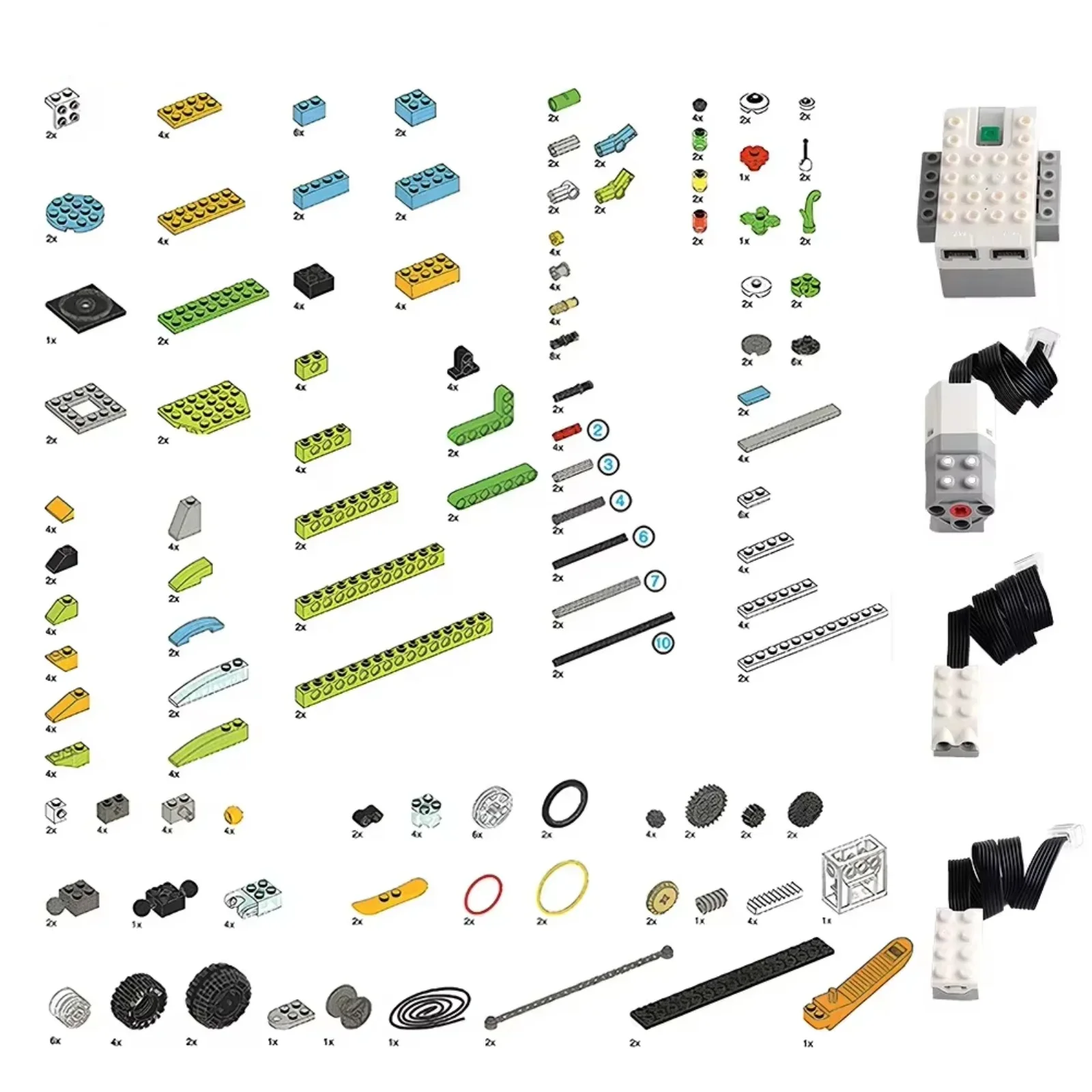 STEM We-do2.0 45300 مجموعة الب - مراجعة Electronics Project Kit وسعره