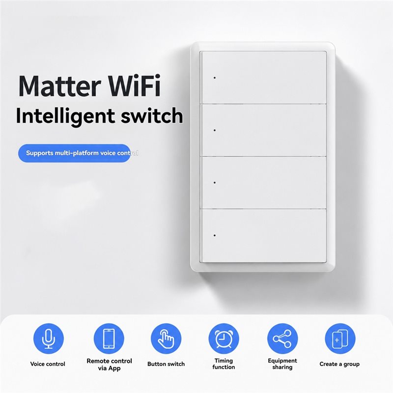 مفتاح إضاءة ذكي AAAN يتم التحك - مراجعة Smart Light Switch Wifi وسعره