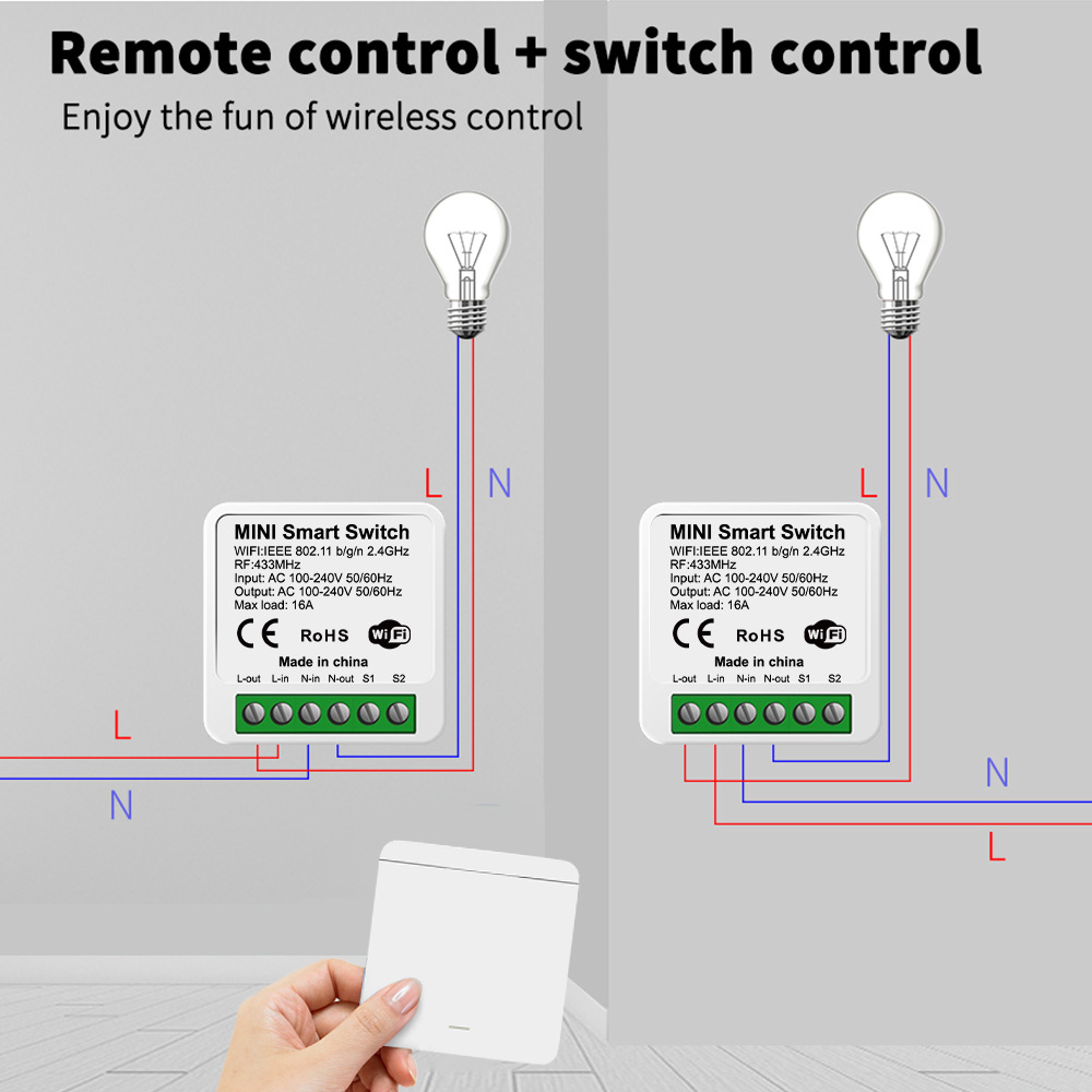 مفتاح إضاءة ذكي واي فاي من توي - مراجعة Smart Light Switch Wifi وسعره