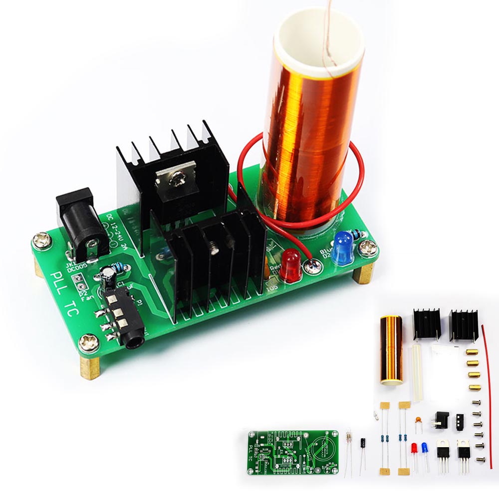 طقم ملف تيسلا الموسيقي الإلكتر - مراجعة Electronics Project Kit وسعره