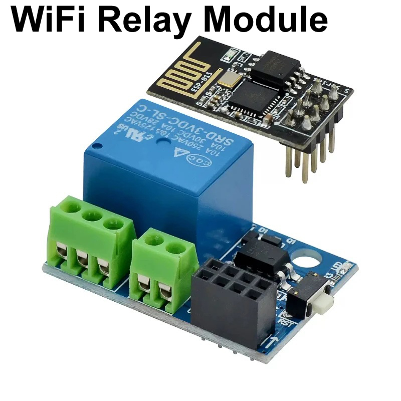 وحدة ESP8266 ESP-01 ESP-01S ال - مراجعة Esp8266 Relay Module وسعره