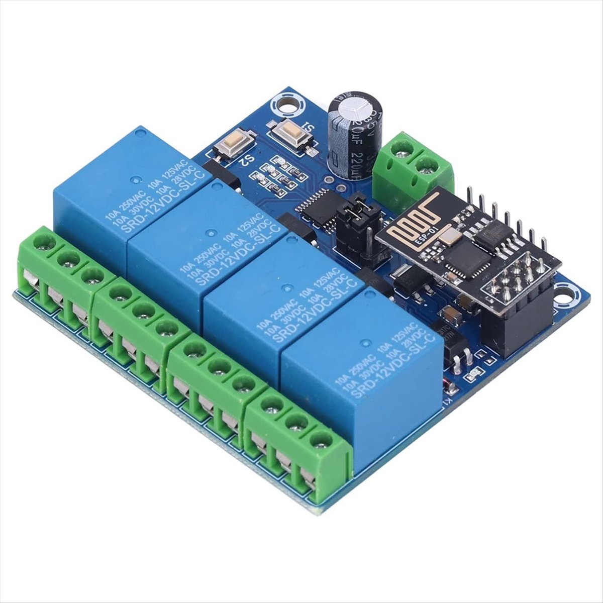 عرض خاص: وحدة تحكم لاسلكية ذكي - مراجعة Esp8266 Relay Module وسعره