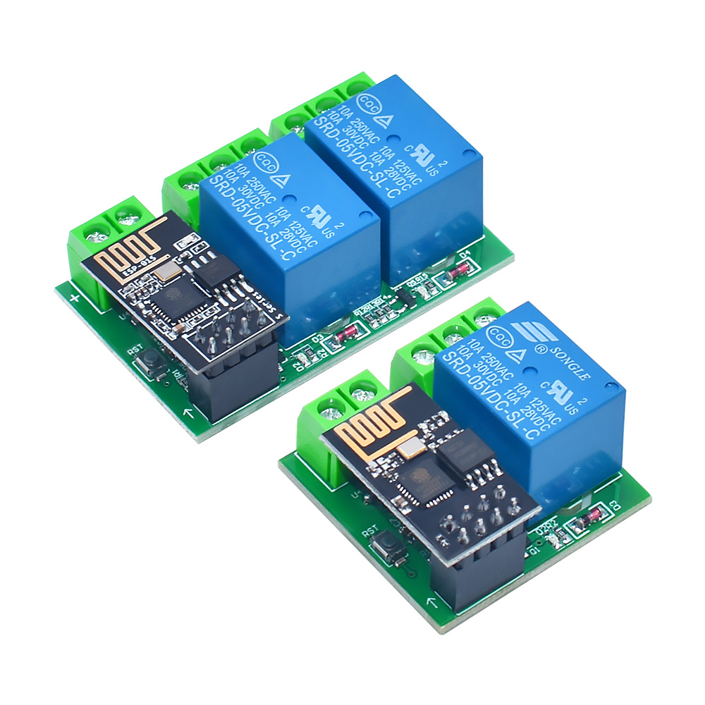 ESP8266 المزدوج قناة واي فاي ت - مراجعة Esp8266 Relay Module وسعره