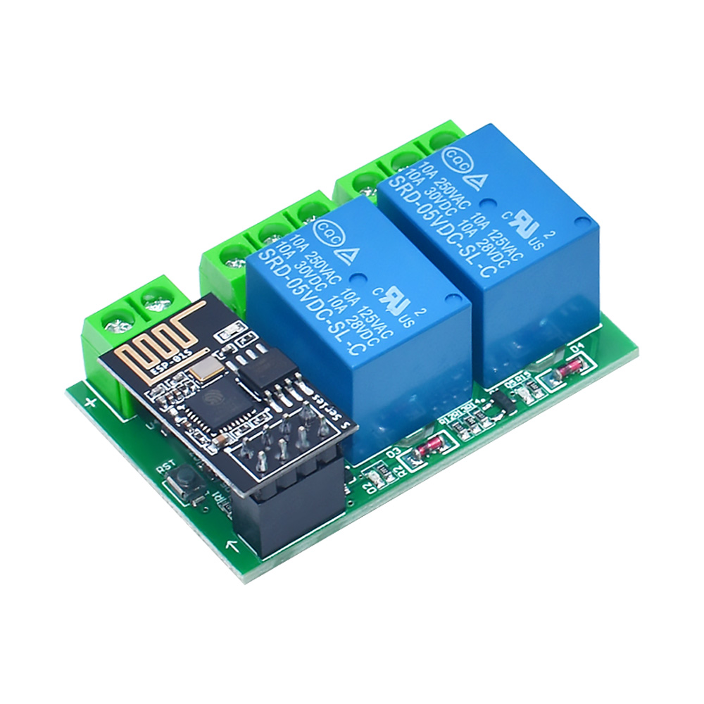 ESP8266 المزدوج قناة واي فاي ت - مراجعة Esp8266 Relay Module وسعره