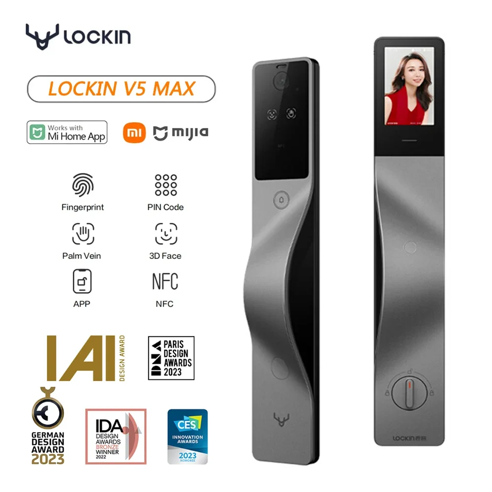 قفل ذكي Lockin V5 Max بتقنية ا - مراجعة Smart Door Lock Wifi وسعره